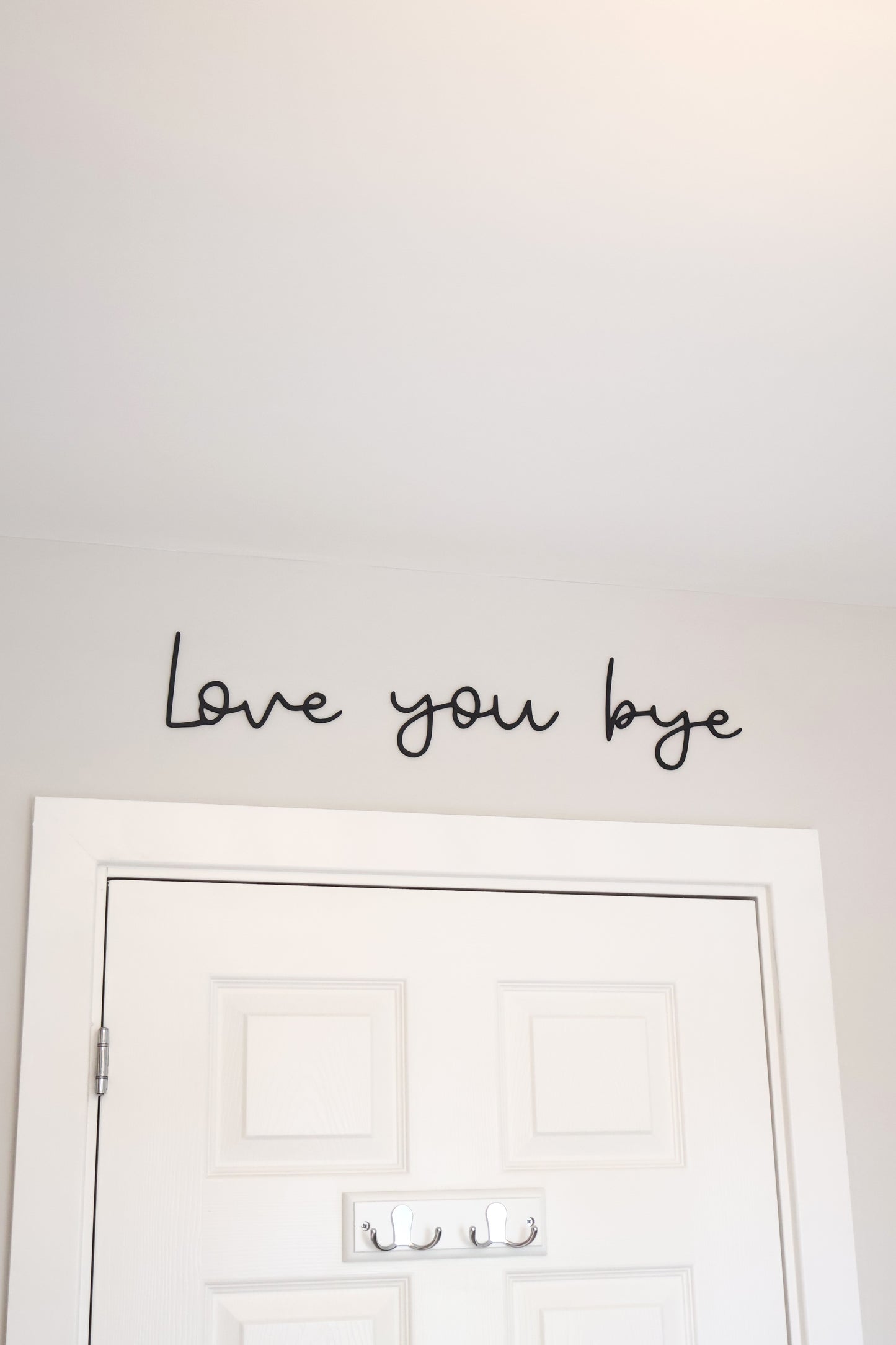 Love You Bye - Wooden wall art