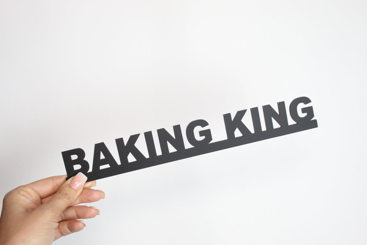 BAKING KING - Premium Acrylic Sign