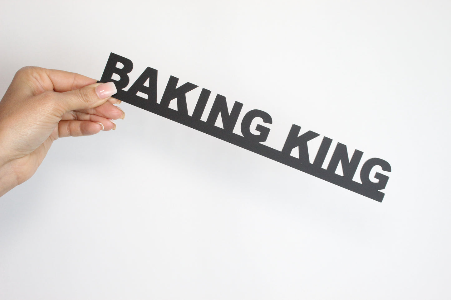 BAKING KING - Premium Acrylic Sign