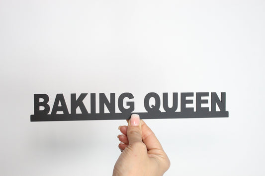 BAKING QUEEN - Premium Acrylic Sign