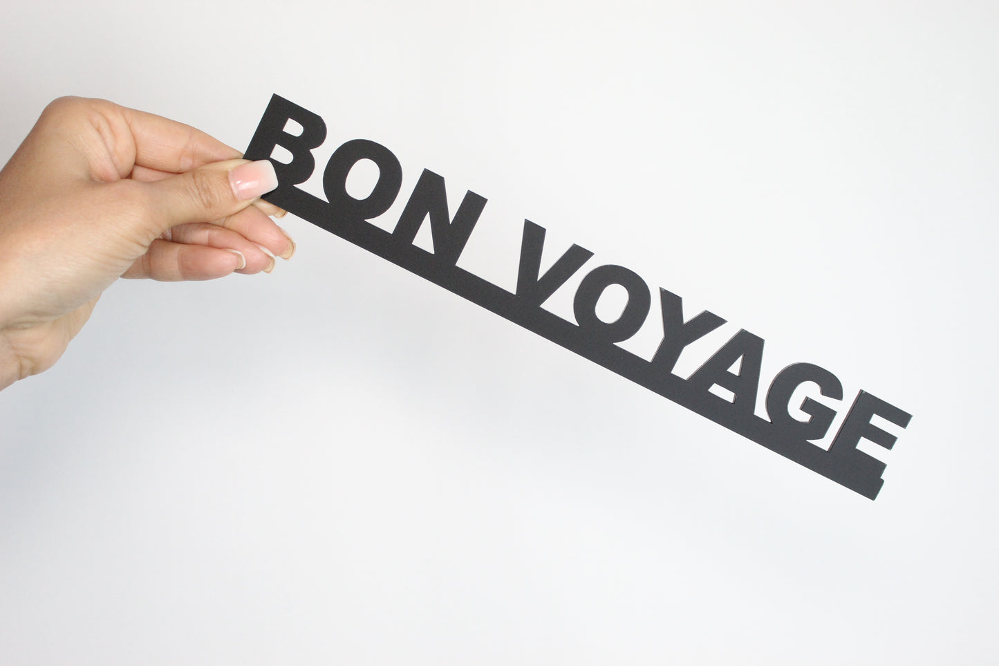 BON VOYAGE - Premium Acrylic Sign