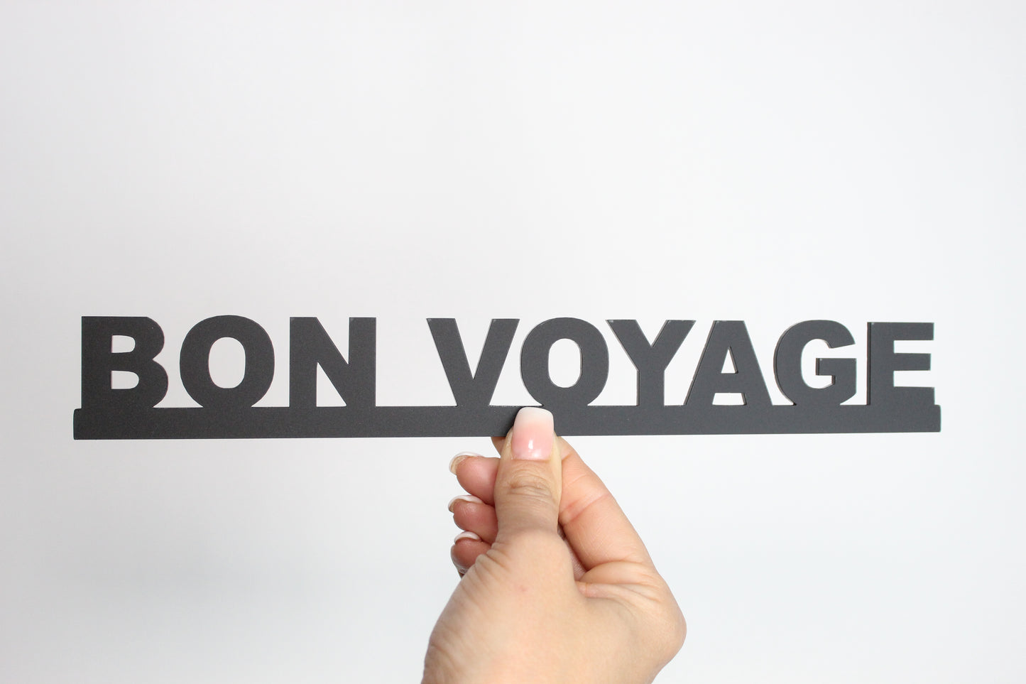 BON VOYAGE - Premium Acrylic Sign