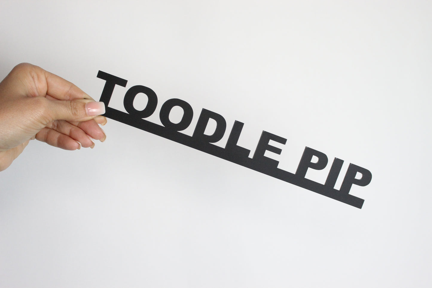 TOODLE PIP - Premium Acrylic Sign