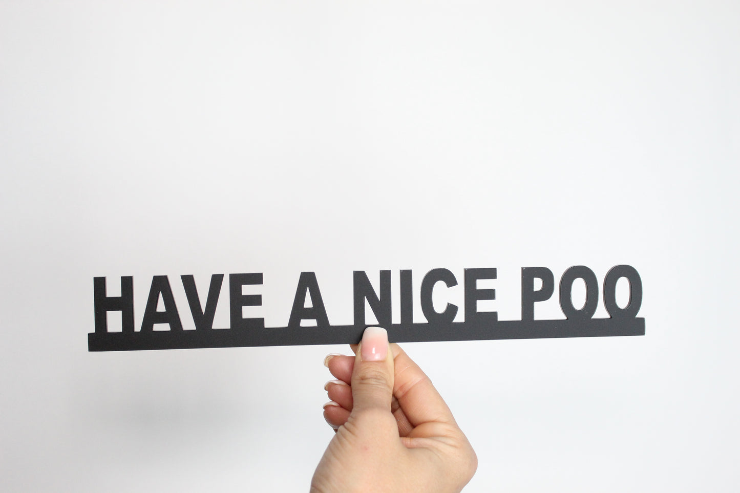 HAVE A NICE POO - Premium Acrylic Sign